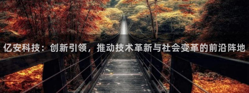 亿安科技：创新引领，推动技术革新与社会变革的前沿阵地